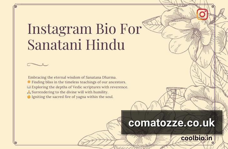 Sanatani Bio for Instagram: Crafting a Digital Identity Rooted in Sanatana Dharma