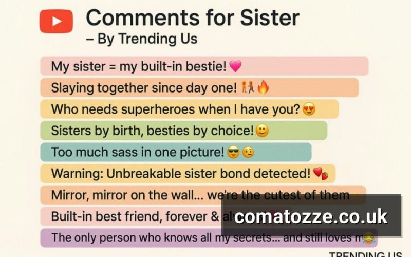 Short Comments for Sister Pic on Instagram: A Cultural History of Sibling Captions